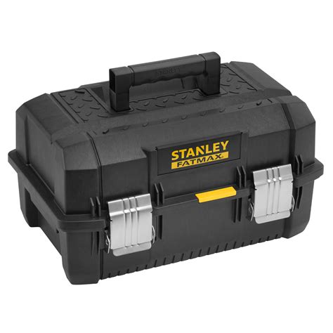 stanley fatmax metal tool box with drawer|stanley fatmax tool box b&q.